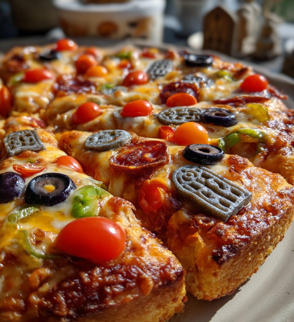 Graveyard Veggie Pizza