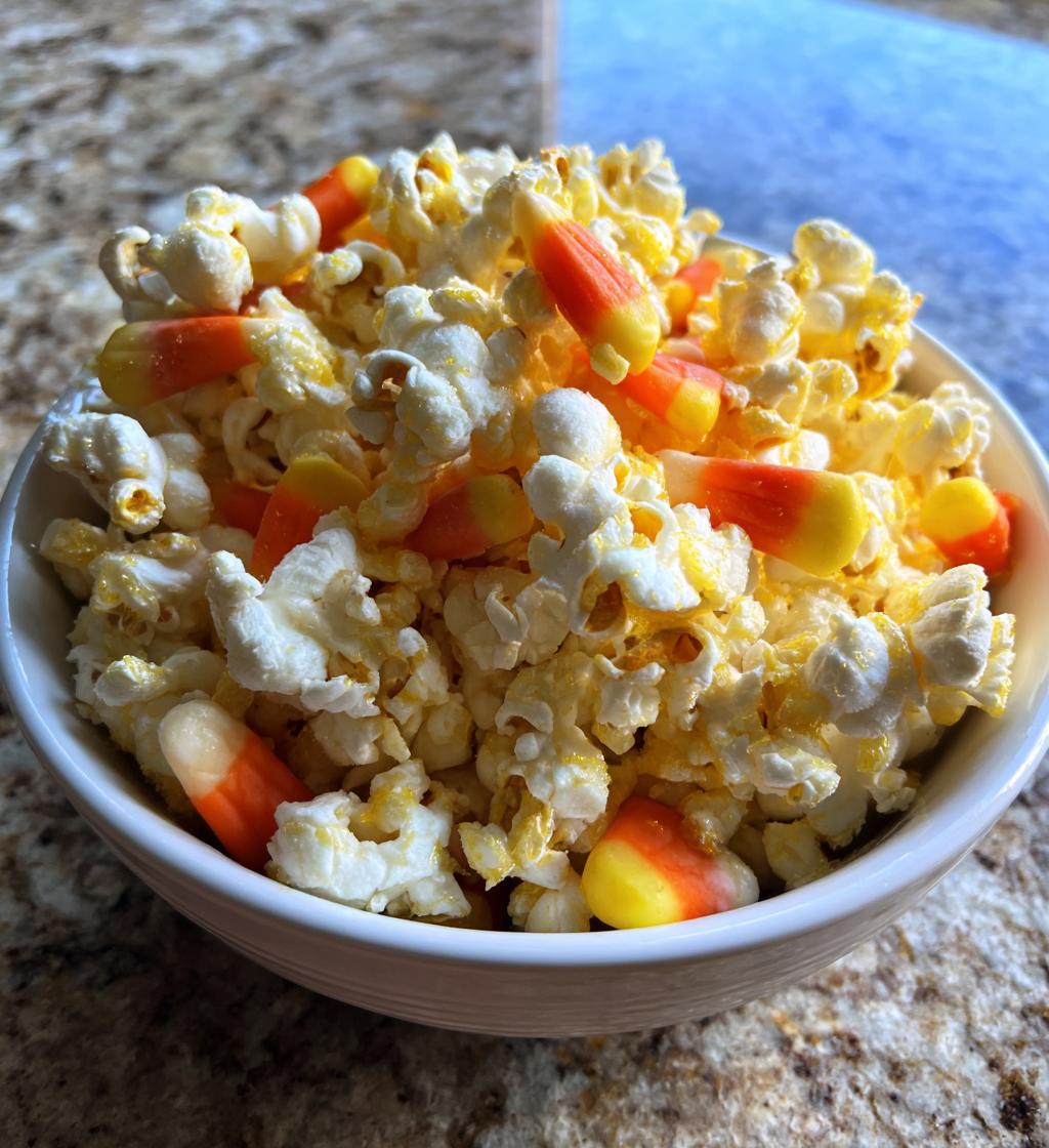 Halloween Candy Corn Popcorn - detail 1