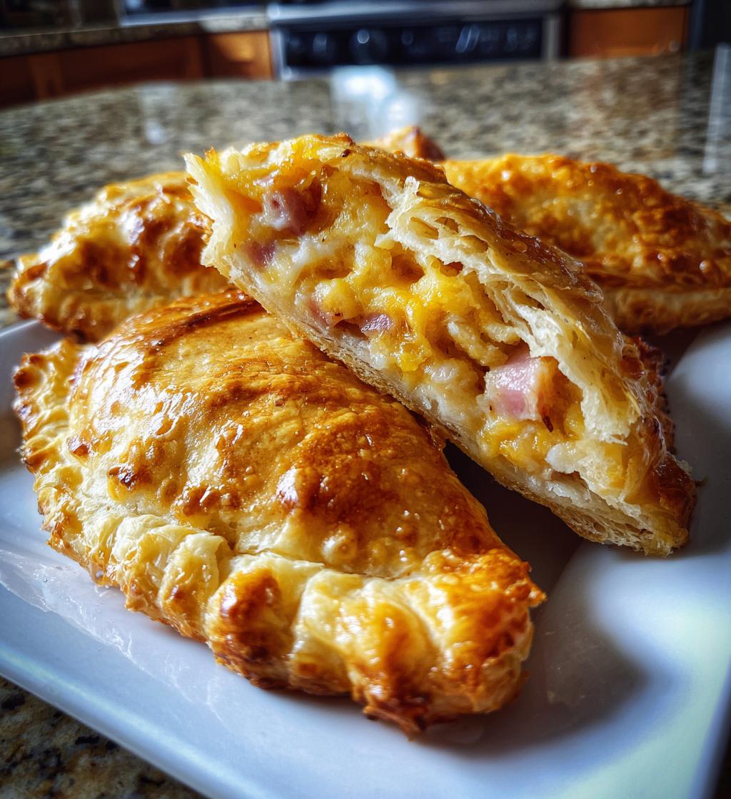 Halloween Ham and Cheese Hand Pies