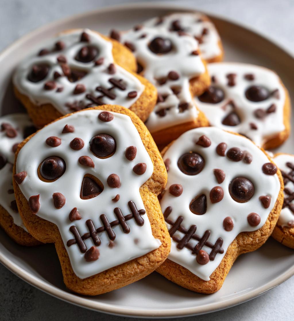 Halloween Skeleton Cookies - detail 1