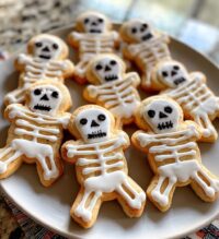 Halloween Skeleton Cookies