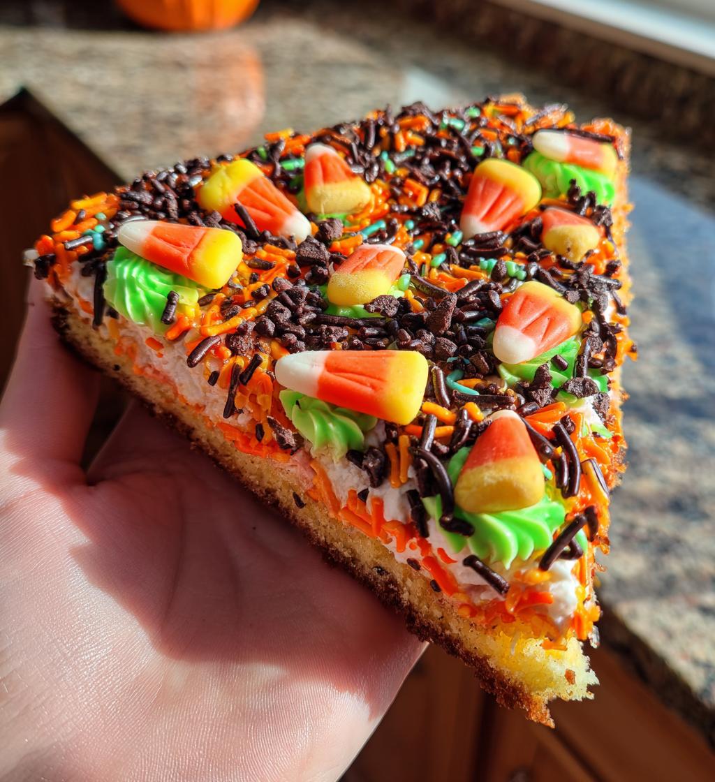 Halloween Sugar Cookie Pizza - detail 1