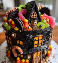 Haunted House Cake