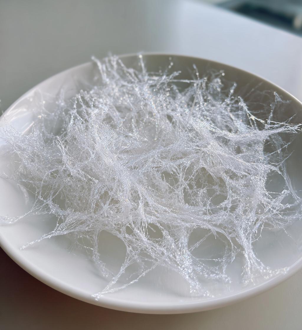 How to Make Spun-Sugar Cobwebs
