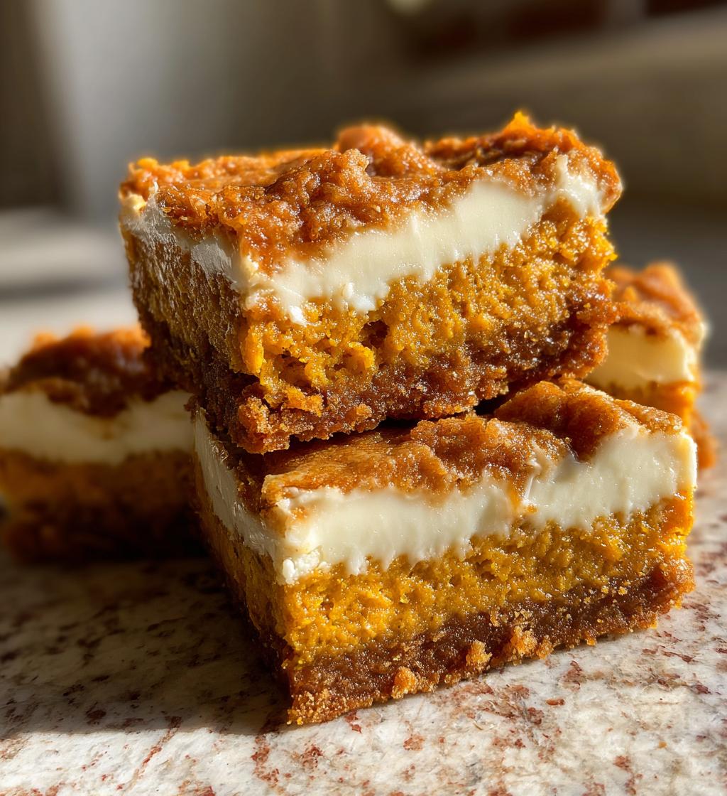 Magic Pumpkin Bars - detail 1