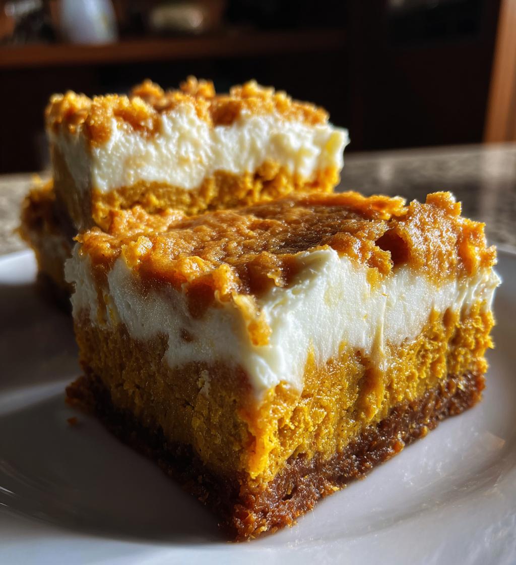 Magic Pumpkin Bars