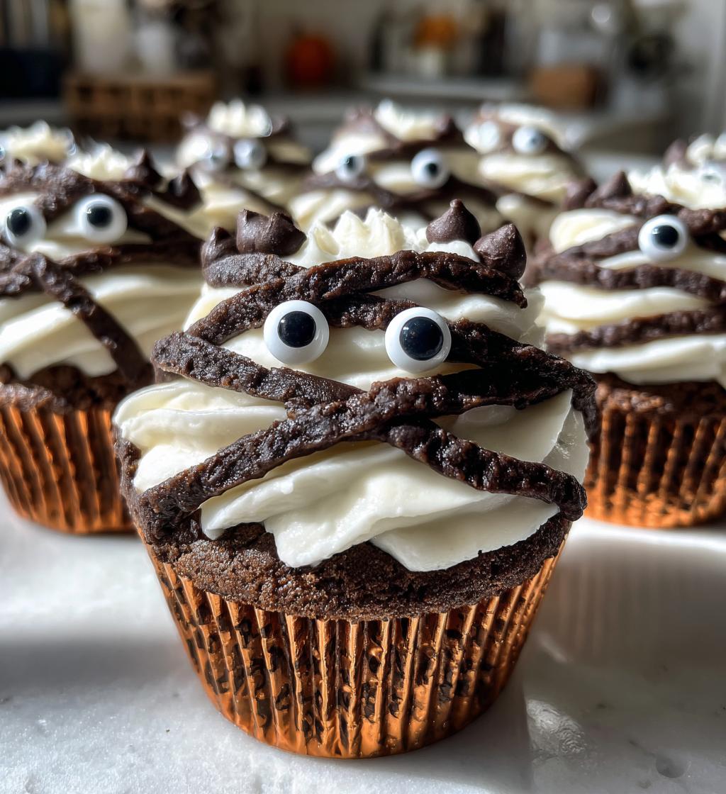 Mummy Cupcakes - detail 1