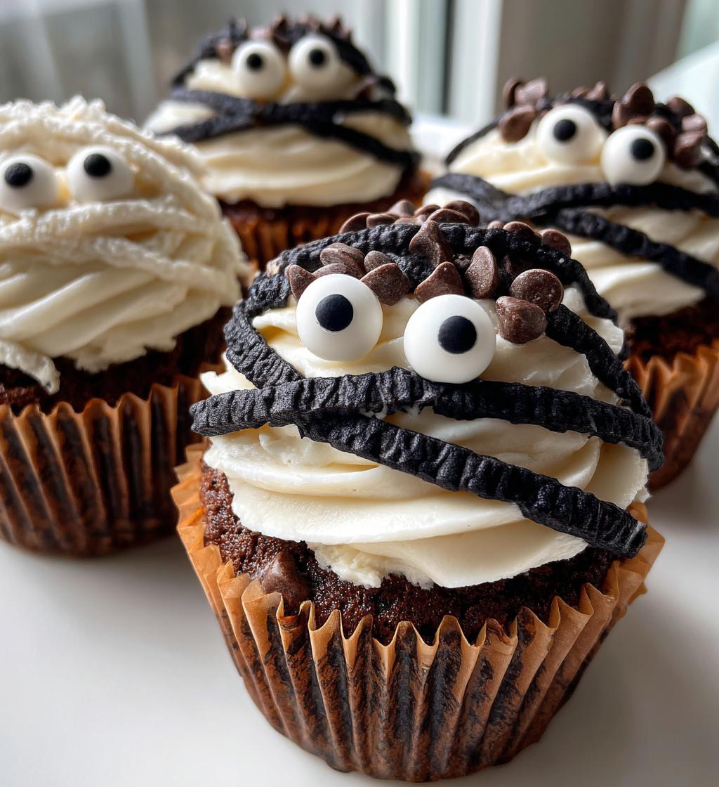 Mummy Cupcakes