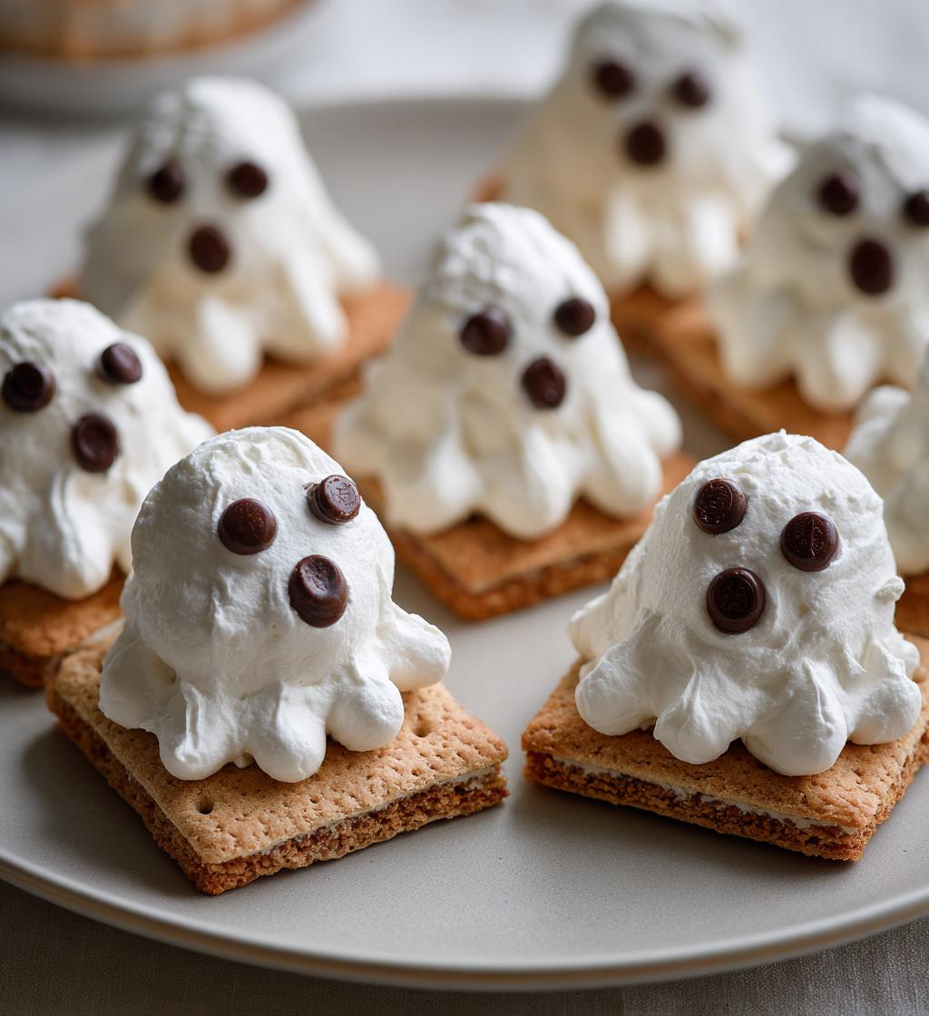 Quick N Cute Graham Cracker Ghosts - detail 1