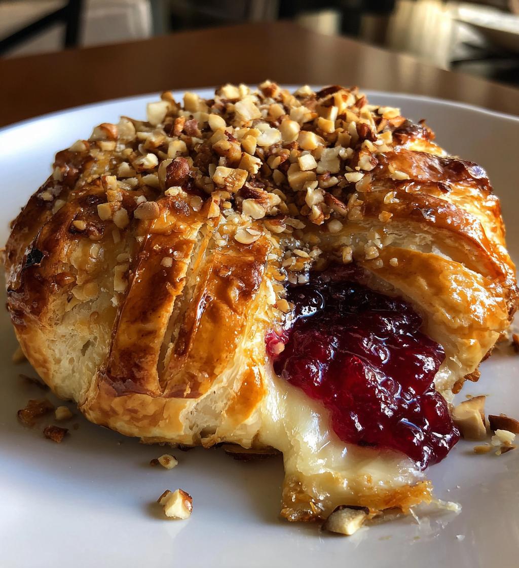 Scary Baked Brie - detail 1