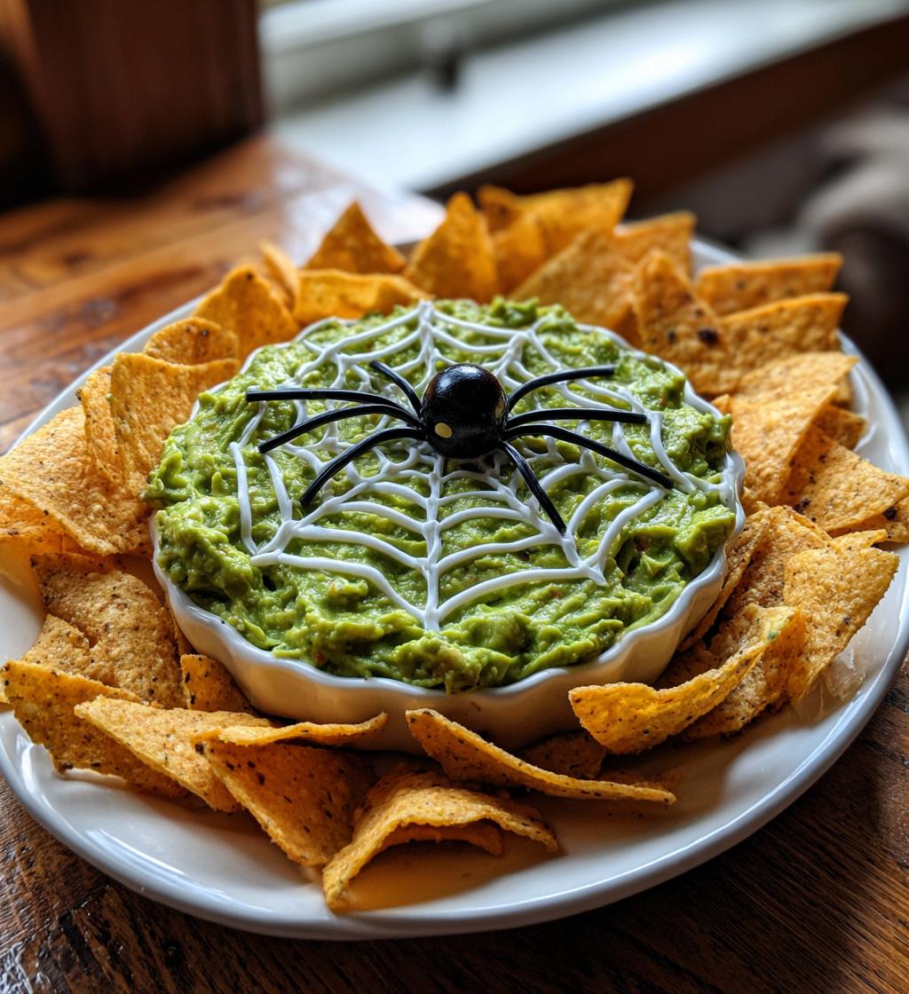 Spider Web Guacamole - detail 1
