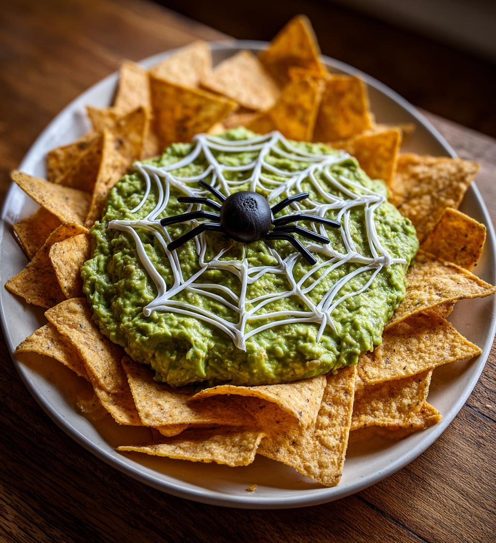 Spider Web Guacamole