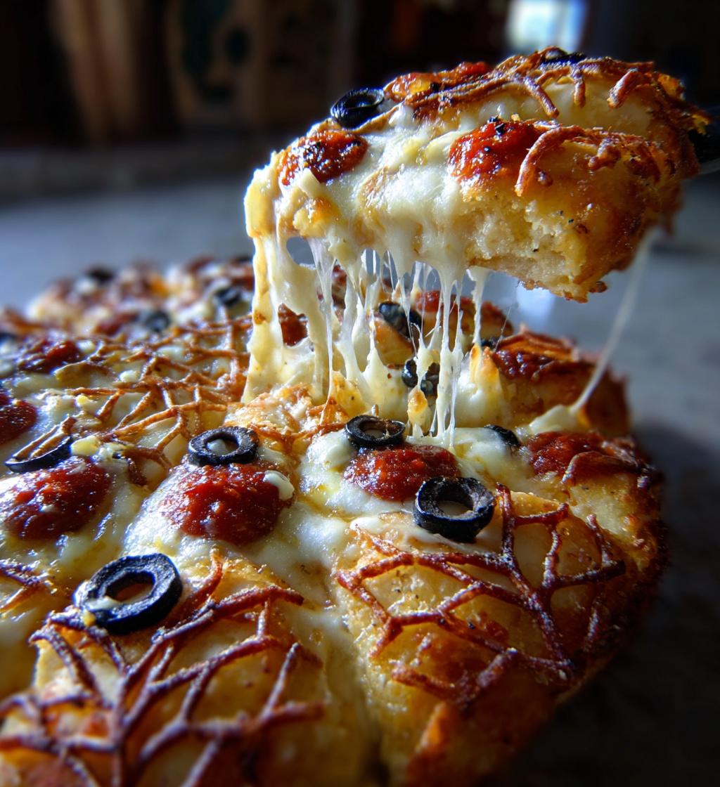 Spider Web Pizza - detail 1