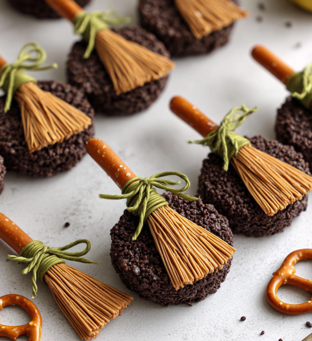 Witch Broom Cookies