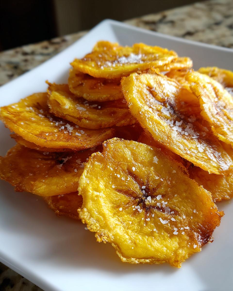 air fryer plantain chips