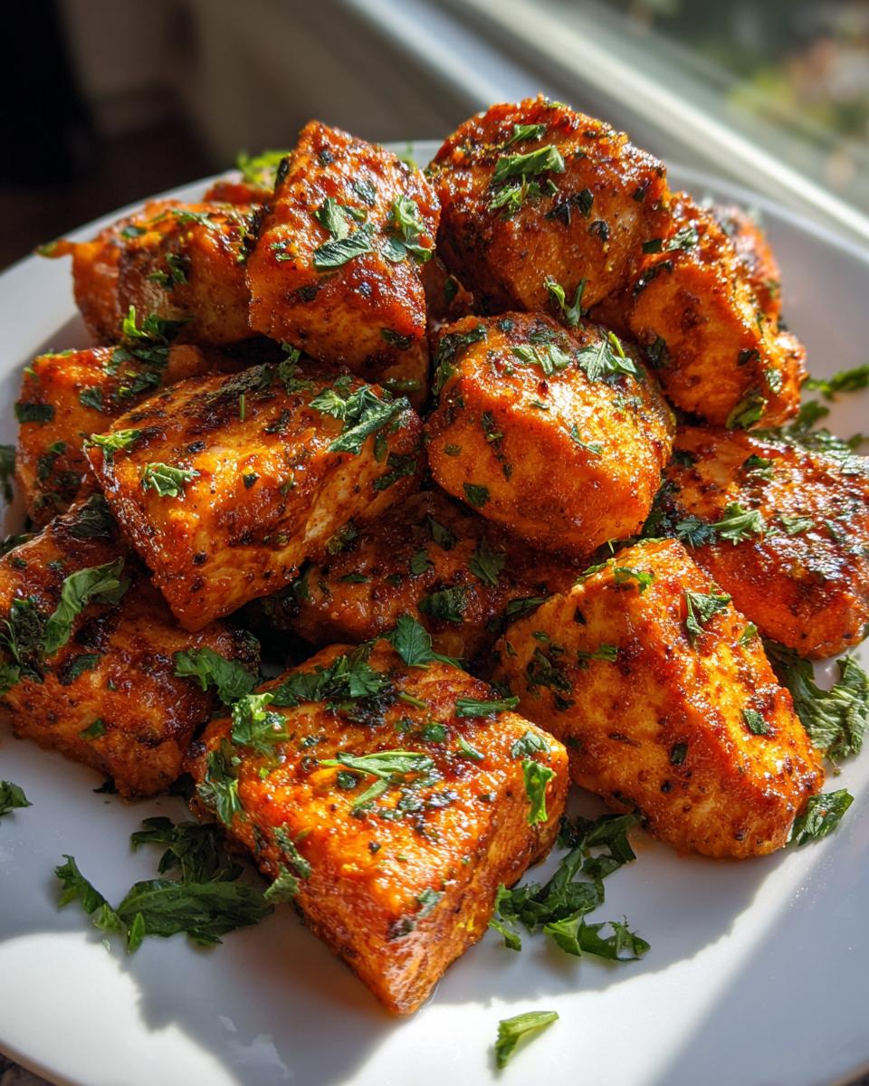 air fryer salmon bites
