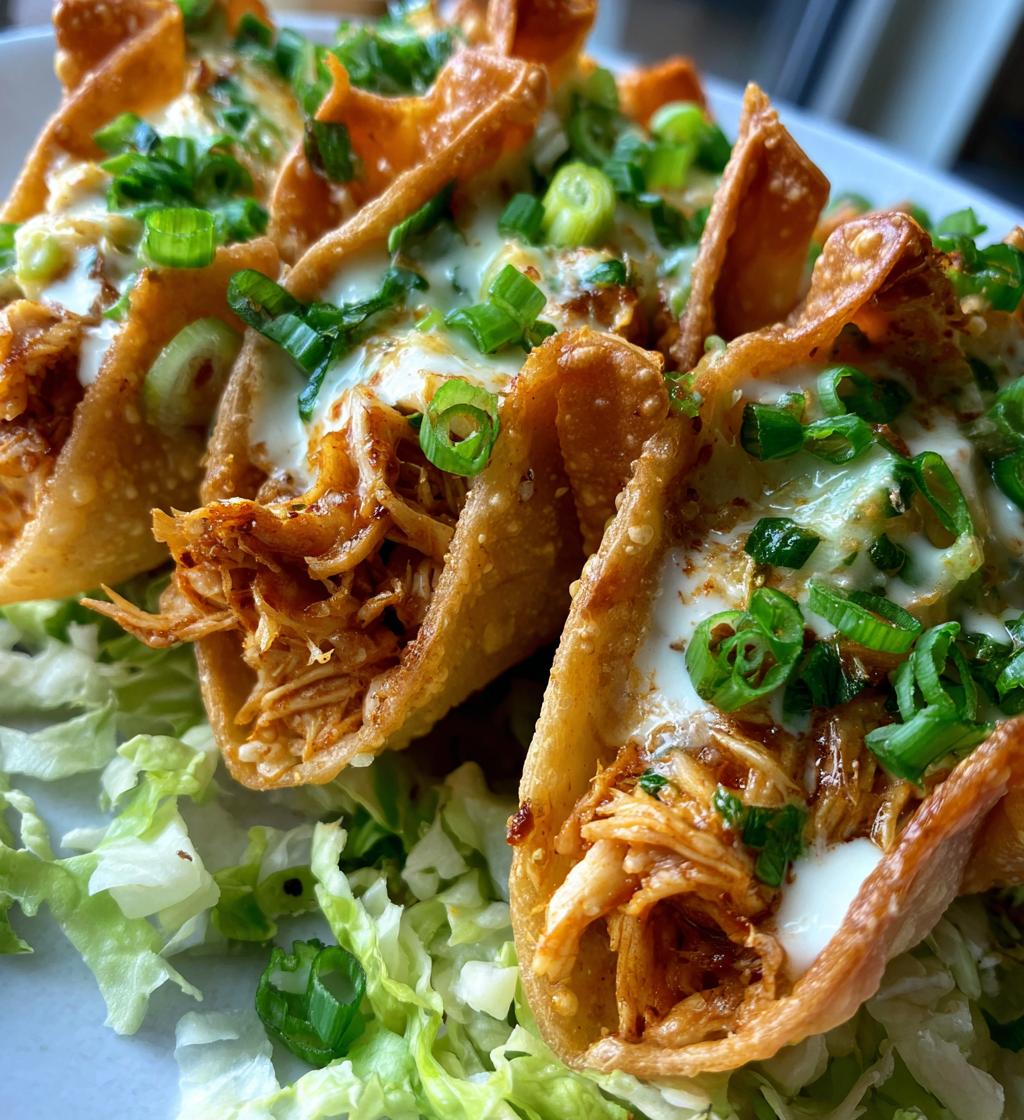 applebee’s chicken wonton tacos