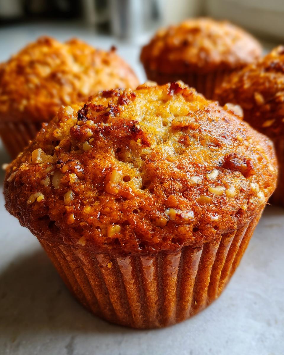 applesauce muffins - detail 1