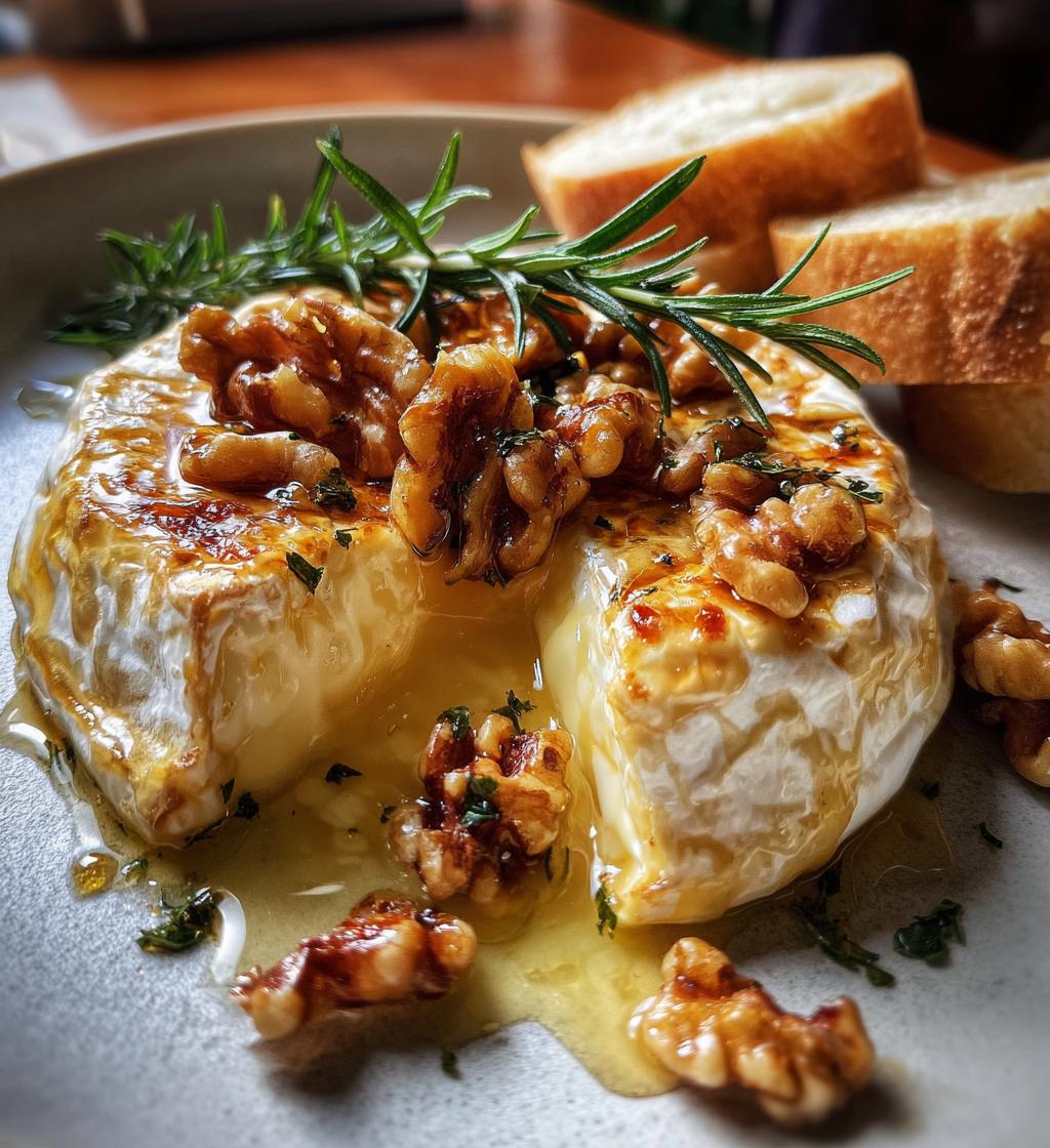 baked brie with honey