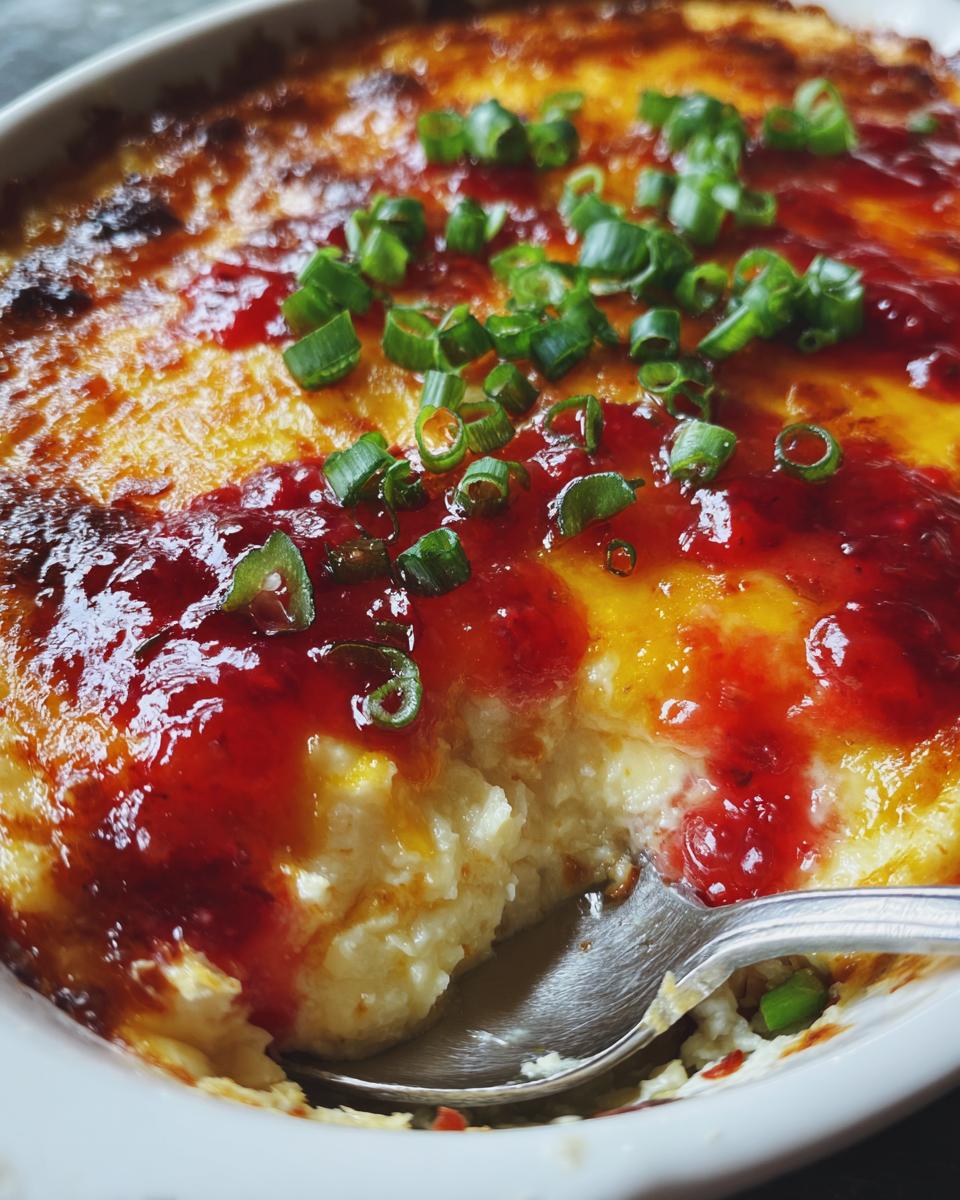 baked cream cheese cranberry dip