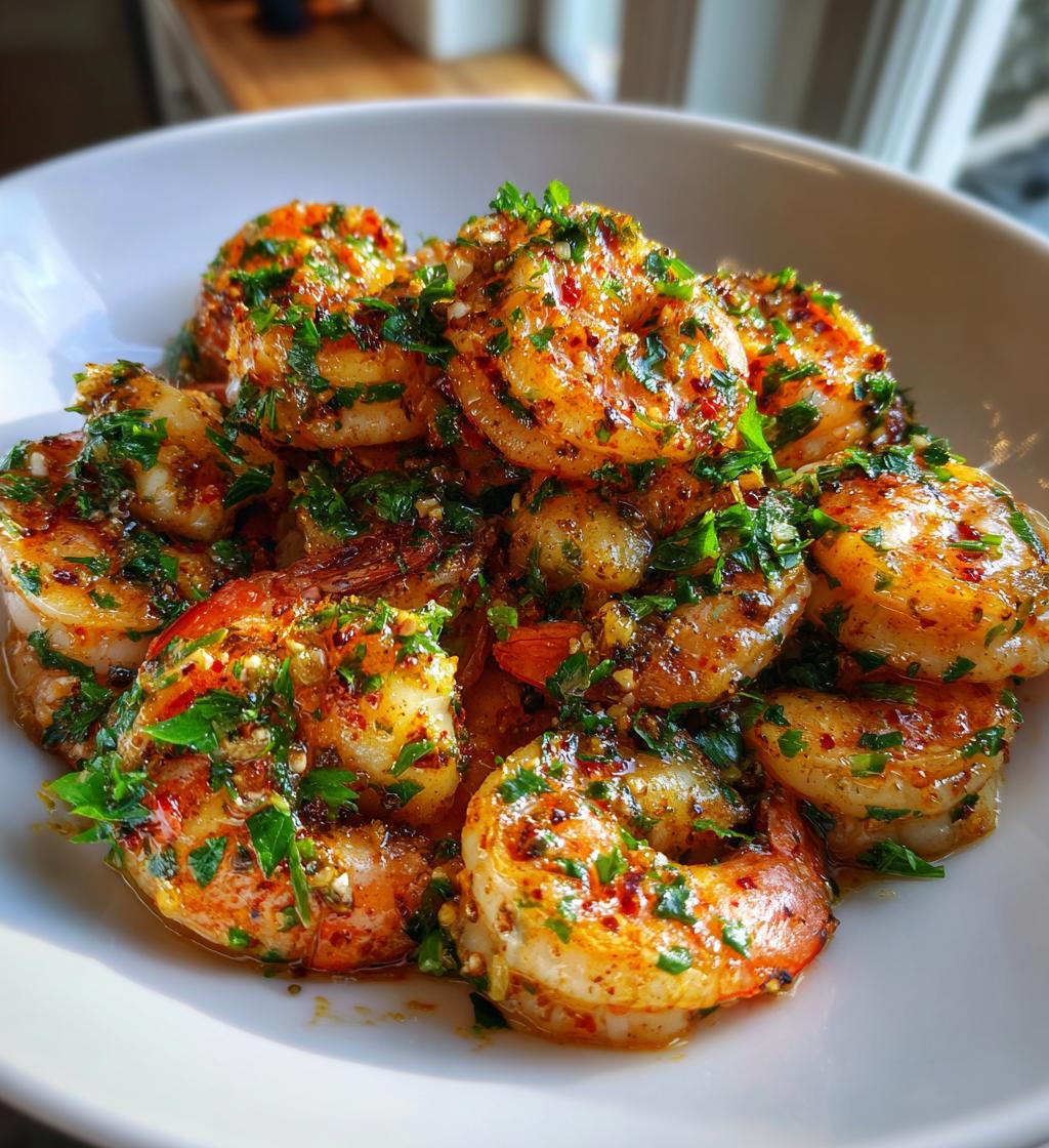baked shrimp - detail 1