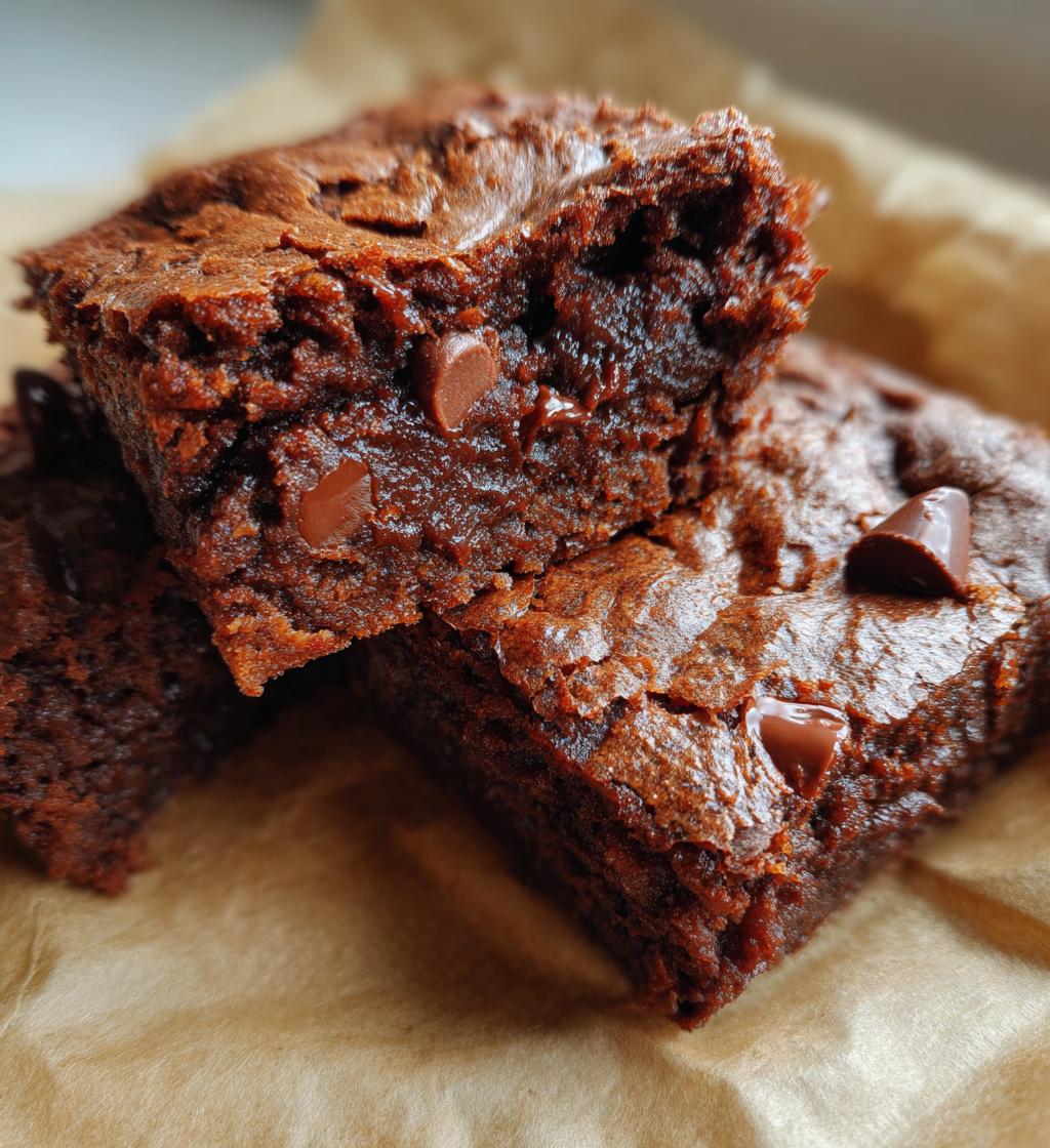 banana bread brownies