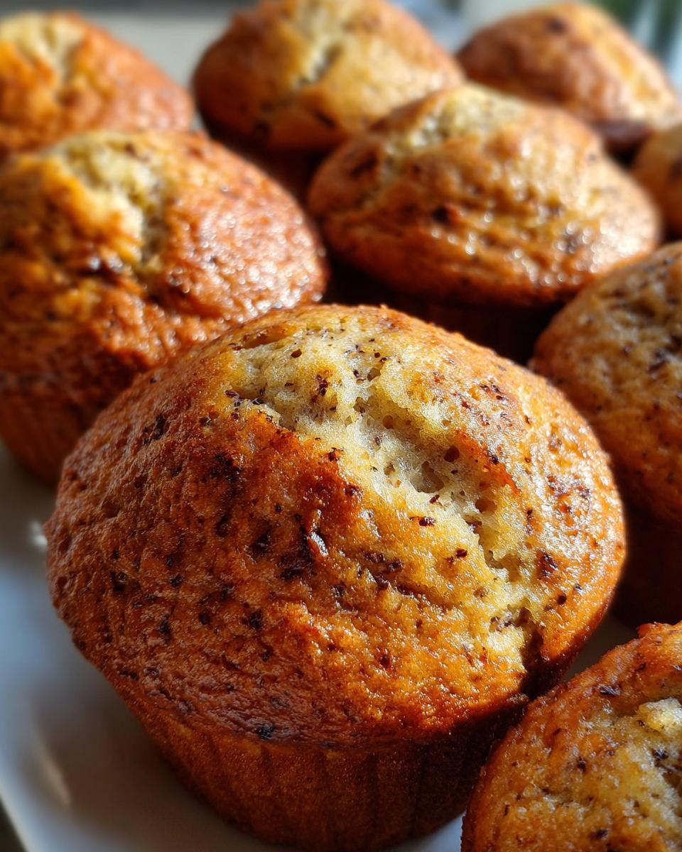 banana bread muffins