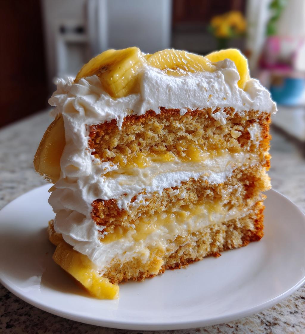 banana pudding cake recipe