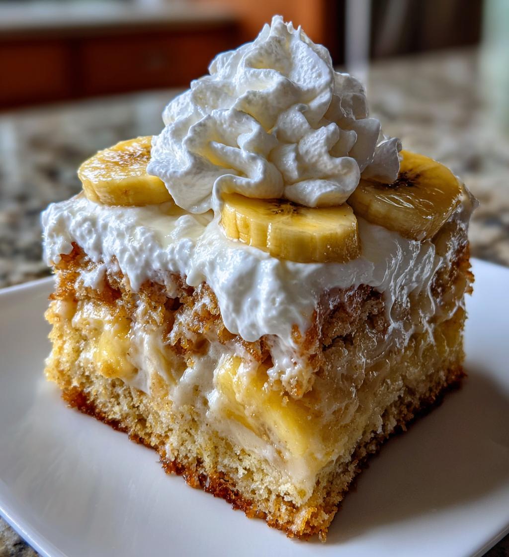 banana pudding cake