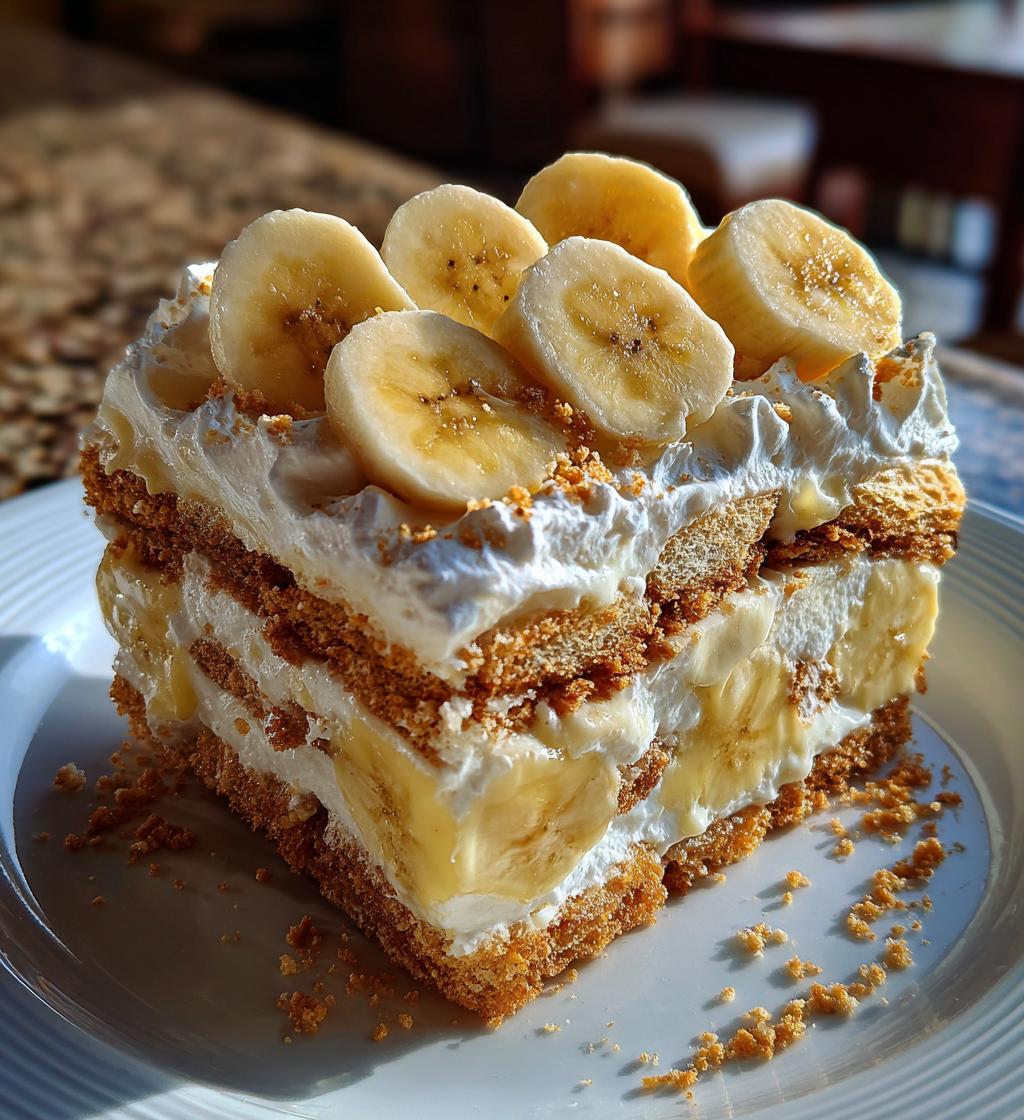 banana pudding icebox cake