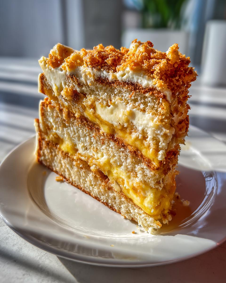 banana pudding pound cake - detail 1