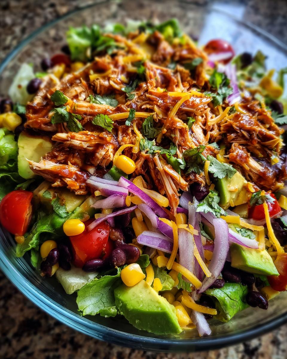 bbq chicken salad