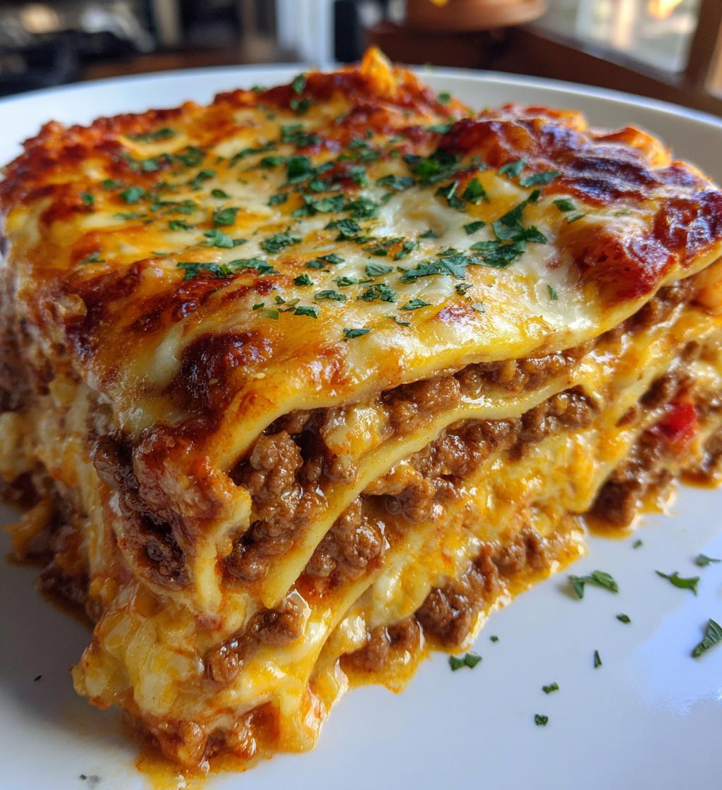beef enchilada bake - detail 1
