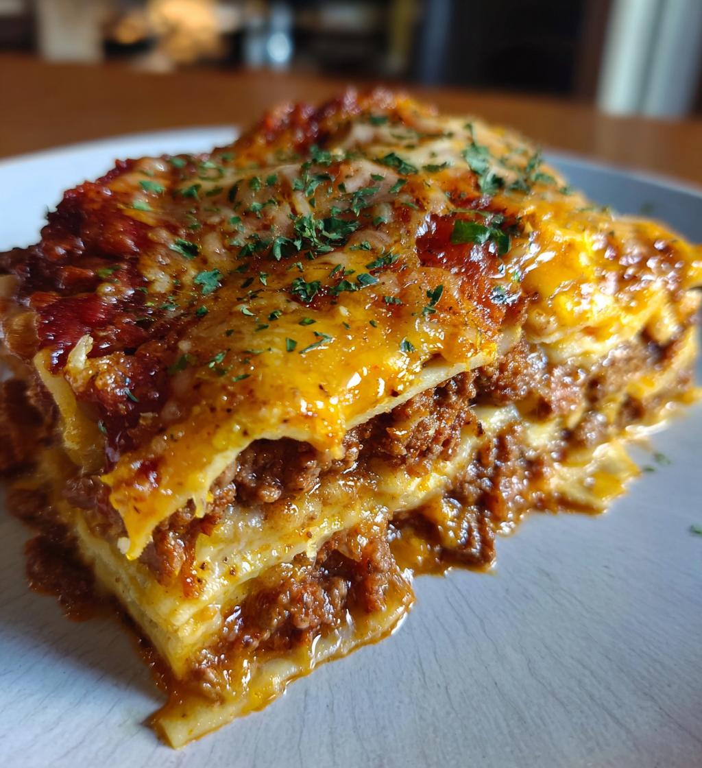 beef enchilada bake