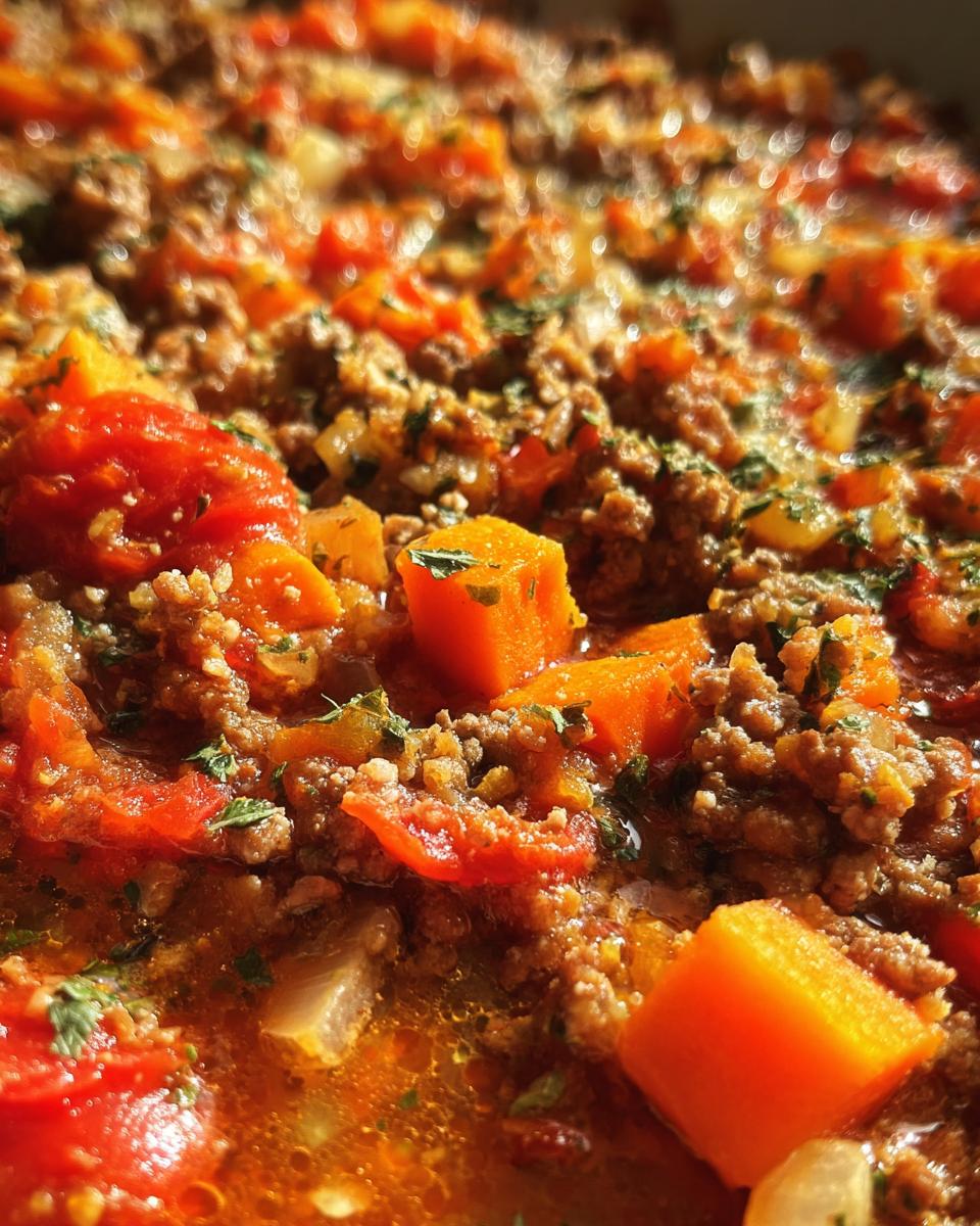beef mince and sherry casserole - detail 1
