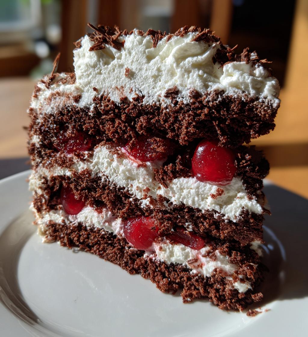 black forest cake - detail 1