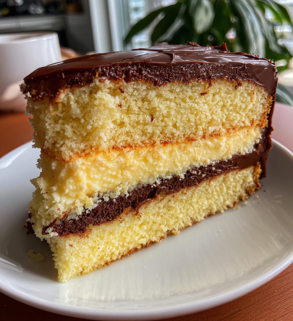 boston cream cake recipe - detail 1