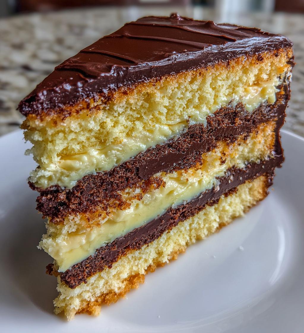 boston cream cake recipe