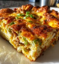 breakfast casserole with crescent rolls