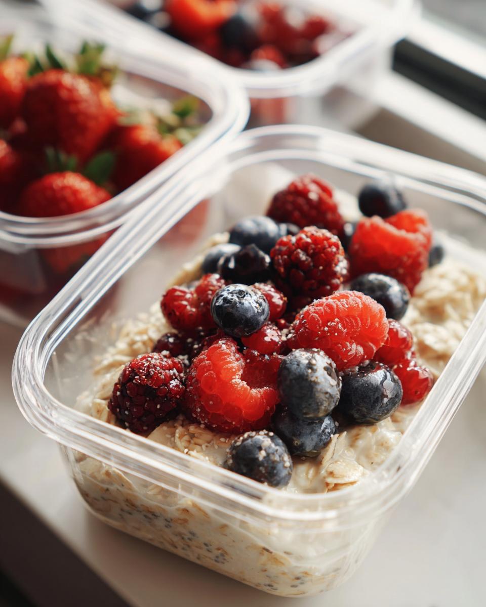 breakfast meal prep - detail 1