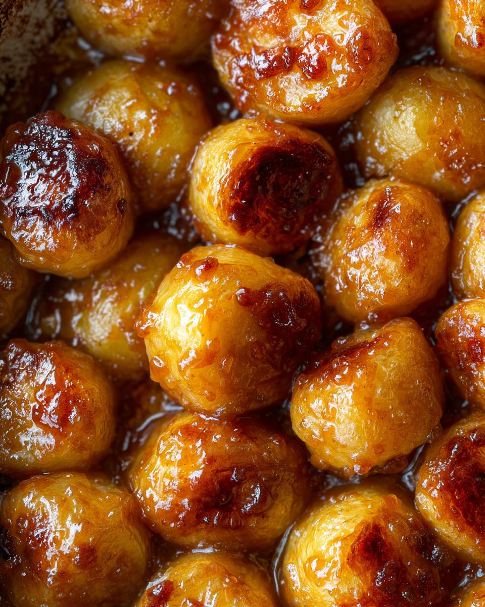 brown sugar potatoes - detail 1