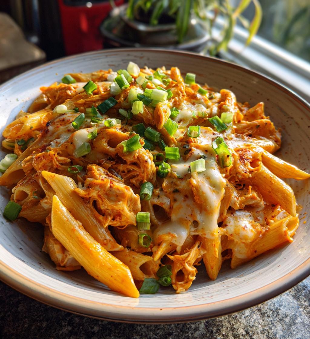 buffalo chicken pasta