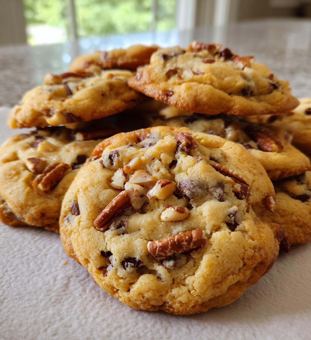 butter pecan cake mix cookies - detail 1