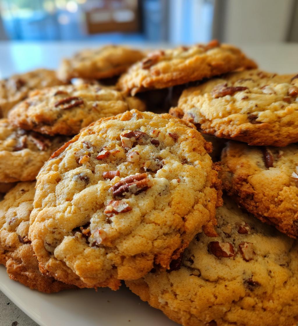 butter pecan cake mix cookies