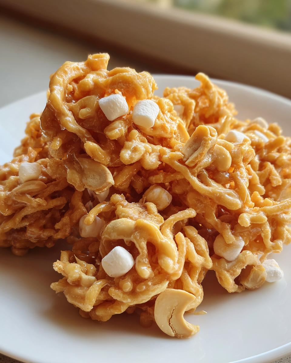 butterscotch haystacks - detail 1