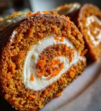 carrot cake roll