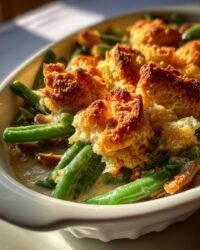 cheddar bay green bean casserole