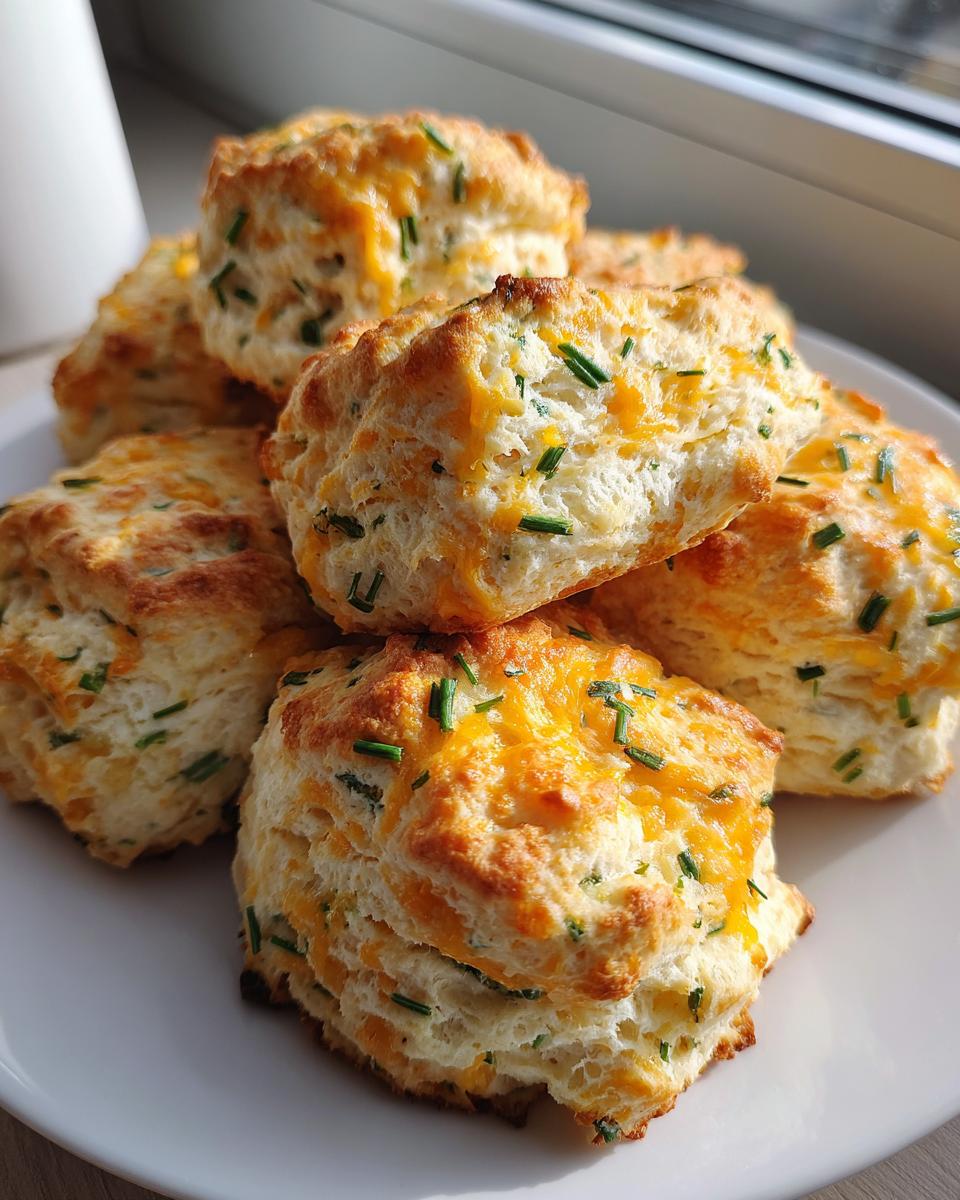 cheddar chive biscuits - detail 1