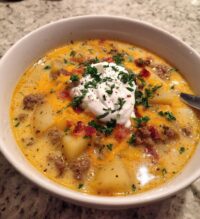 cheeseburger soup