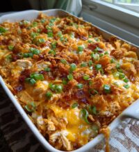 cheesy bbq chicken bake